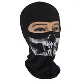 Maxbell Skull Skeleton Full Face Mask Bicycle CS Hood Scarf Single Hole Pattern 1