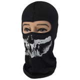 Maxbell Skull Skeleton Full Face Mask Bicycle CS Hood Scarf Single Hole Pattern 1