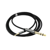 Maxbell 3.5mm 1/8" Male To 6.35mm 1/4" Male TRS Stereo Audio Cable