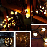 Maxbell 5m 50 LED Fairy String Lights Home Festival Party Decor Lighting Warm White