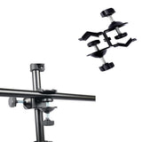 Maxbell Camera Dual C Clamp U Clip Mount  Bracket For Photo Studio Light Stand  Boom Arms