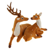 Maxbell Exquisite Reindeer Couple Figurine Deer Home Decor Furnishing Article New #6