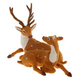 Maxbell Exquisite Reindeer Couple Figurine Deer Home Decor Furnishing Article New #6