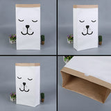 Maxbell Large Recycle Heavy Kraft Paper Storage Bag Laundry Bag Clothes Organizer#1