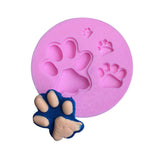 Maxbell Silicone Mould Footprint Fondant Decorating Baking Soap Chocolate DIY Sugarcraft Kid Toys Gifts