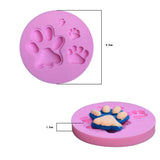 Maxbell Silicone Mould Footprint Fondant Decorating Baking Soap Chocolate DIY Sugarcraft Kid Toys Gifts