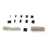 Maxbell 620 Pcs 40 Pin 2.54mm Pitch Single Row Pin Headers Dupont Connector