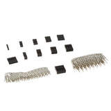 Maxbell 620 Pcs 40 Pin 2.54mm Pitch Single Row Pin Headers Dupont Connector