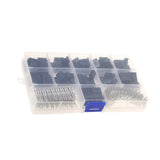 Maxbell 620 Pcs 40 Pin 2.54mm Pitch Single Row Pin Headers Dupont Connector