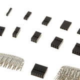 Maxbell 620 Pcs 40 Pin 2.54mm Pitch Single Row Pin Headers Dupont Connector