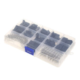 Maxbell 620 Pcs 40 Pin 2.54mm Pitch Single Row Pin Headers Dupont Connector