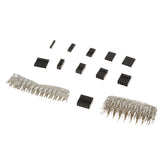 Maxbell 620 Pcs 40 Pin 2.54mm Pitch Single Row Pin Headers Dupont Connector