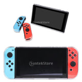 Maxbell Dustproof Protective Case Cover Skin 3-Part Design Clear for Nintendo Switch