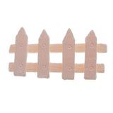 Maxbell Barrier Fences Miniature Micro Landscape Bonsai Dollhouse Decor Miniature Home Garden Decor Ornaments Pack of 10PCS Pink White