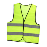 Maxbell Safety High Visibility Waistcoat with Reflective Tape Self Adhesive Vest Safety Vest without Pockets Ultra-light and Quick Dry