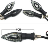 Maxbell 2 X High Quality Motorcycle 12V Yellow LED Turn Signal Lights Indicator