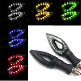 Maxbell 2 X High Quality Motorcycle 12V Yellow LED Turn Signal Lights Indicator