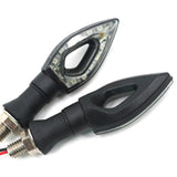 Maxbell 2 X High Quality Motorcycle 12V Yellow LED Turn Signal Lights Indicator