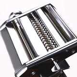 Maxbell Stainless Steel 2-Cutting Dies Pasta Lasagne Spaghetti Maker Machine Cutter