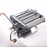 Maxbell Stainless Steel 2-Cutting Dies Pasta Lasagne Spaghetti Maker Machine Cutter