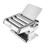 Maxbell Stainless Steel 3-Cutting Dies Pasta Lasagne Spaghetti Cutter Machine Manual Pasta Noodles Maker 3-in-1