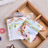 Maxbell 100PCS  Sunny Day Dolls Bakery Kid Birthday Cookie Bags for Party Gift