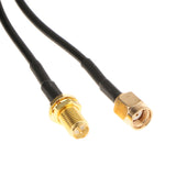 Maxbell 3meter Antenna Extension Cable RP SMA Male to Female Adapter for Wireless Router