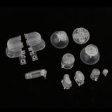 Maxbell Replacement Handle Console Buttons Set For Nintendo NGC Controller Clear