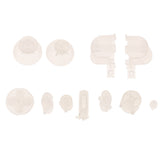 Maxbell Replacement Handle Console Buttons Set For Nintendo NGC Controller Clear
