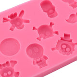 Maxbell 3D Skull Silicone Cake Mold Fondant Mould Decorating Baking Tool  #2