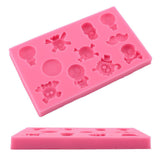 Maxbell 3D Skull Silicone Cake Mold Fondant Mould Decorating Baking Tool  #2