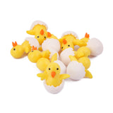 Maxbell Generic 10PCS Miniature Hatching Yellow Ducks for Dollhouse Landscape Garden Ornament