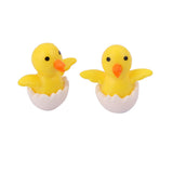 Maxbell Generic 10PCS Miniature Hatching Yellow Ducks for Dollhouse Landscape Garden Ornament