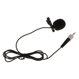 Maxbell 3.5MM Lavalier Lapel Tie Clip on Microphone Mic For Sennheiser Black