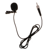 Maxbell 3.5MM Lavalier Lapel Tie Clip on Microphone Mic For Sennheiser Black