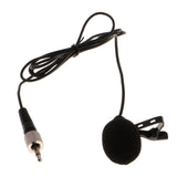 Maxbell 3.5MM Lavalier Lapel Tie Clip on Microphone Mic For Sennheiser Black