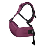 Maxbell Unisex Baby Hipseat  Carrier Backpack 5 In 1 Carry Ways Carrier Sling Purple