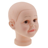 Maxbell Child Baby Mannequin Manikin Head for Wig Hats Scarf Display Show Stand Model Mannequin