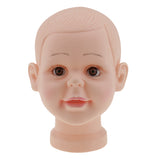 Maxbell Child Baby Mannequin Manikin Head for Wig Hats Scarf Display Show Stand Model Mannequin