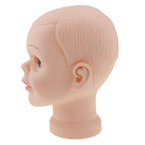 Maxbell Child Baby Mannequin Manikin Head for Wig Hats Scarf Display Show Stand Model Mannequin