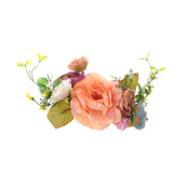 Maxbell 3D Fabric Craft Big Flowers 7 Heads Applique Gift DIY Straw Hat Headband Hair Accessory