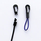 Maxbell 20 Pieces / Set 5mm Shock Cord Hook – Small Closed Plastic Heavy Duty Elastic Cord Ends For Assorted Applications