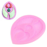 Maxbell Angel Wings Silicone Fondant Mould Cake Ice Paste Mold Baking Decor Tool DIY