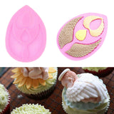 Maxbell Angel Wings Silicone Fondant Mould Cake Ice Paste Mold Baking Decor Tool DIY