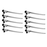 Maxbell 10 pieces Metal Sectioning Clips Clamp Hairdressing Salon Section Styling Hair Grip Hairpins