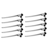 Maxbell 10 pieces Metal Sectioning Clips Clamp Hairdressing Salon Section Styling Hair Grip Hairpins