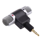 Maxbell 3.5mm Stereo Condenser Microphone + Mic Adapter + Tape for GoPro Hero 3 3+ 4