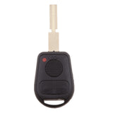 Maxbell Replacement 3Buttons Remote Key Case HU58 Uncut Blade for BMW E31 E32 E34 E36 E38 E39