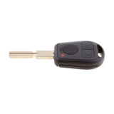 Maxbell Replacement 3Buttons Remote Key Case HU58 Uncut Blade for BMW E31 E32 E34 E36 E38 E39