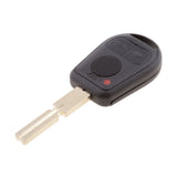 Maxbell Replacement 3Buttons Remote Key Case HU58 Uncut Blade for BMW E31 E32 E34 E36 E38 E39